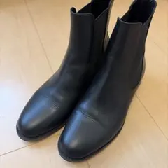 UNITED ARROWS サイドゴアブーツ ブラック レザー24.5㎝