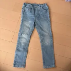 branshes 110サイズ デニムパンツ ライトブルー
