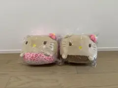 サンリオ　日焼けキティ コロふわねそべりクッション (2個セット)