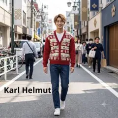 極美品 Karl Helmut カールヘルム トランプ ユニセックス A1186のサムネイル