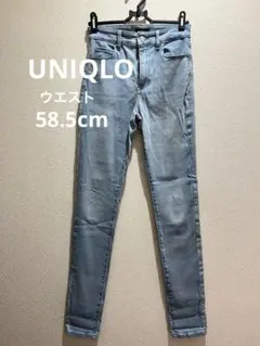 【美品】 UNIQLO スキニーデニム23(58.5cm)
