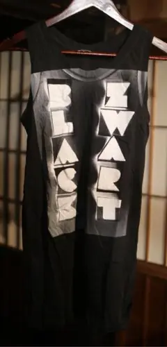 Ann Demeulemeester タンクトップ 手形 Ann DEMEULEMEESTER（アンドゥムルメステール）の「Ann