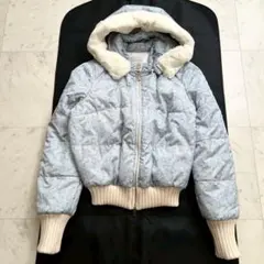 CELINE Cマカダム トリオンフ柄 ラビットファー付き ダウンジャケット 2026年最新】CELINE レディース ダウンジャケットの人気アイテム