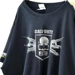 フルーツオブザルーム CALL OF DUTY MW3 Tシャツ XL 黒 古着