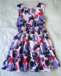 ケイト・スペード　ノースリーブワンピース　ハート柄　130㌢