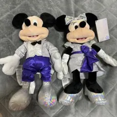 ディズニー　100周年　ミッキー　ミニー　ぬいぐるみ　セット