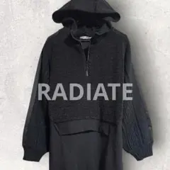 ヤマダヤ RADIATE ラディエイト 異素材ワンピース ボア×ニット切替