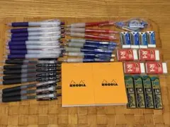 ボールペン 消しゴム シャーペン メモ帳 文房具 筆記用具 まとめ売り