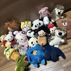 ぬいぐるみキーホルダー　スヌーピー　ディズニー　トトロ　ふなっしー　プーさん