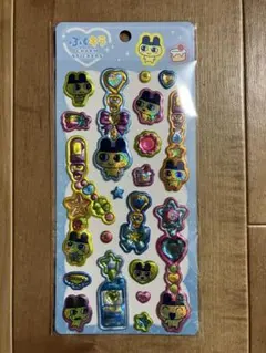 たまごっち　ぷくキラ　チャームステッカー　まめっち