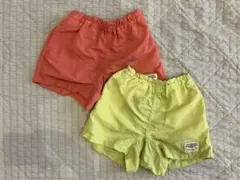 ハーフパンツ 90センチ2色セット