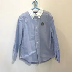 【美品】ラルフローレン ポロベア ボタンダウンシャツ 120