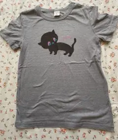 ユニカ unica 150 グレー 猫　Tシャツのサムネイル