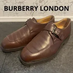 バーバリーロンドン 革靴 25㎝ ブラウン