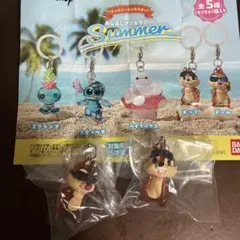 ディズニーキャラクター めじるしアクセサリー Summer チップ デール