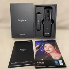 美品 Brighte ブライト エレキブラシ 限定ピンク 特典ミラー付き