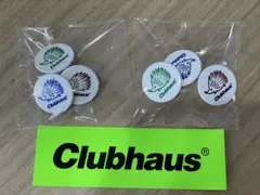 CLUBHAUS クラブハウス ボールマーカー　6個セット＋ステッカー1枚のサムネイル