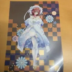 D.D様専用 五等分の花嫁 複製原画 anique 中野三玖 記念額装絵 - メルカリ