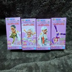 ワンピース ワールドコレクタブルフィギュア-エッグヘッド6- 4個セット