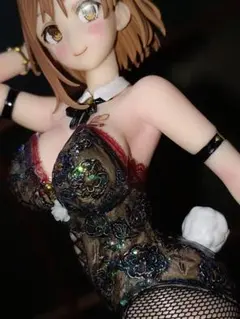 ライザのアトリエ　フィギュア　リペイント　レース化　シースルーボディースーツ