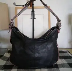 LOEWE ロエベ ショルダーバッグ 本革 レザー アナグラム