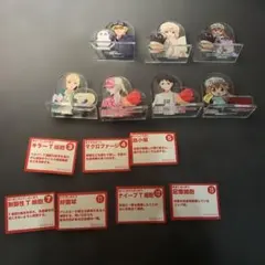 はたらく細胞　クリアスタンド　7個