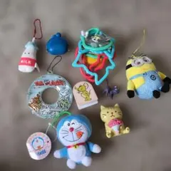 キャラクターキーホルダー9セットセーラームーン