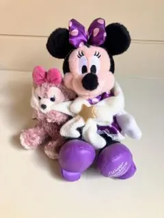 タグ付き　ミニー　シェリーメイ　ウィンタートゥインクリングタウン　ぬいば