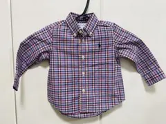 Ralph Lauren チェック柄シャツ 12M