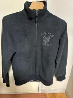 New York Yankees希少プルオーバー ハーフジップ ヤンキース 古着 希少 ニューヨークヤンキース 古着 ボア ハーフジップ - メルカリ
