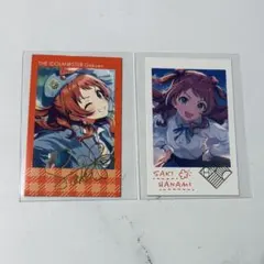 学園アイドルマスター　学マス　Wフォトカードコレクション　花海咲季