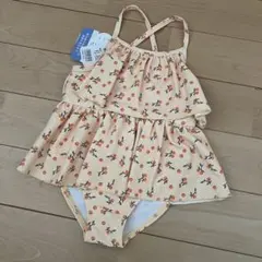 ☆新品☆100cm女の子用フリルワンピース水着