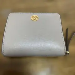 トリーバーチ グレー 二つ折り財布 カードポケット6つ