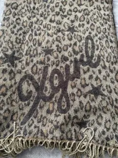 x-girl ヒョウ柄ストール ONE SIZE