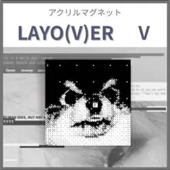 【 BTS 】 LAYO(V)ERアクリルマグネット B テテ ヨンタン ②