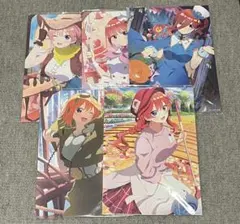 五等分の花嫁　一番くじ　最高の休日　イラストボードセットA3