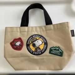 SNOOPY BEAGLE SCOUT トートバッグ