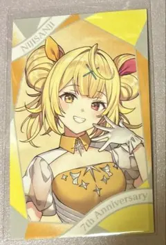 にじさんじ 星川サラ 7周年 Anniversary カード