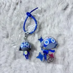 ケロロ軍曹 ドロロ2種セット ・カラフルマルチチャーム ・アクリルキーホルダー