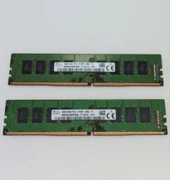 SKhynix DDR4 2133 16GB ×2 計 32GB 動作確認済