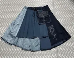 【タグ付新品未使用】Desoro Worksポーチ付巻きスカートセット