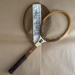 ヴィンテージ テニスラケット ウイルソン クリス・エバート オートグラフ