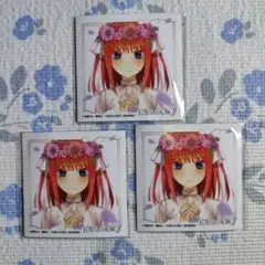 五等分の花嫁 中野二乃 マグネットシート 3点セット