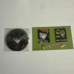 ツイステ グロリアスマスカレード シルバー ホログラム 缶バッジ アニメイト特典