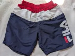 FILA 水着 男の子用 120cm ネイビー/ホワイト/レッド