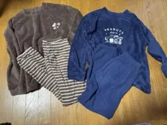 スヌーピー・PEANUTSフリースパジャマセット　ユニクロ　160