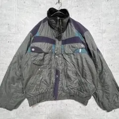 s4 K-WAY ナイロンジャケット 切替デザイン ヴィンテージ ストリート