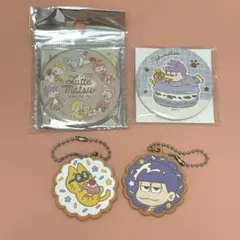 おそ松さん ラバーキーホルダー缶バッジセット