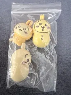 ちいかわ　ウサギのマスコット 3個セット