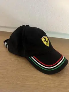 Ferrari 黒 キャップ　フェラーリ